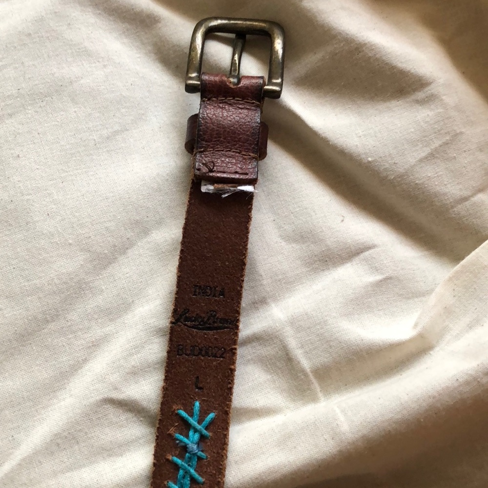 Women’s lucky brand belt. Size L